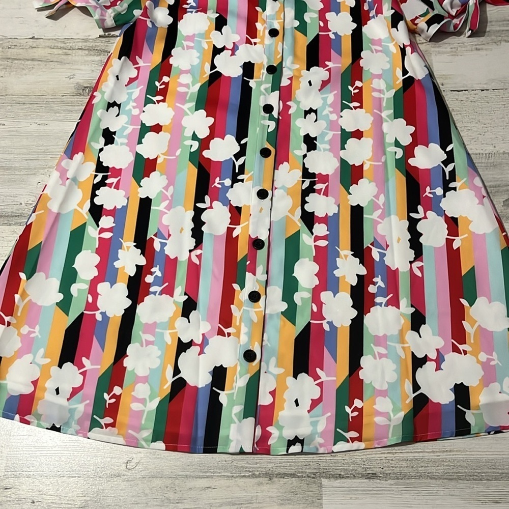 Crosby Faith Dress, Flowerbed. Size small. NWT - Picture 5 of 11